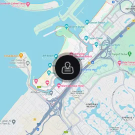 Dubai Marina Map